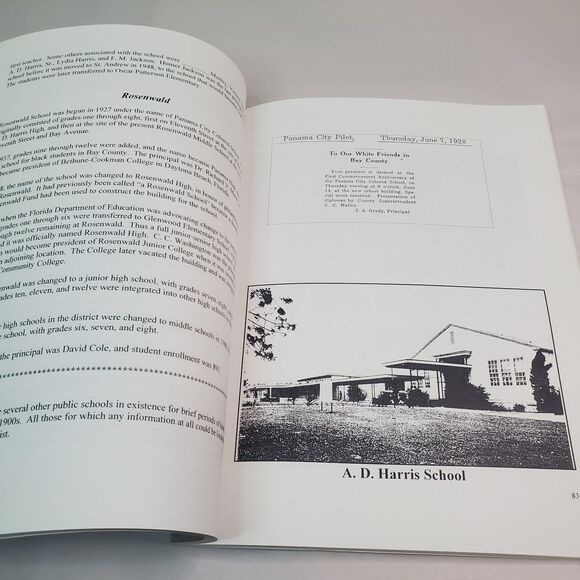 Bonavista to Bozeman - A History Of Bay County Public Schools From 1827-2000 FL - Picture 9 of 16